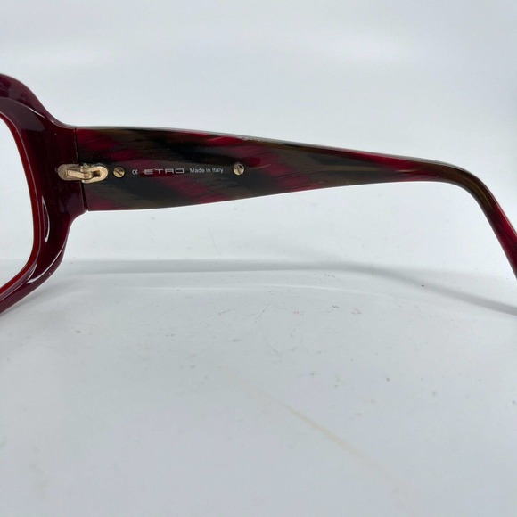 ETRO Milano Designer Women Black‎ Red Sunglasses Frames SE 9864 H7084